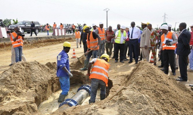 Projet Grand Sanaga pour léalimentation de Yaoundé en eau potable